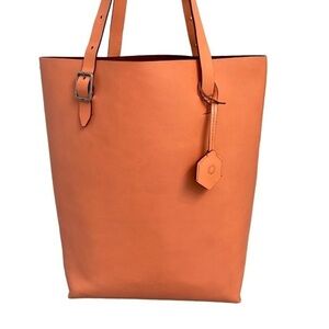 officina del poggio large Italian leather tote bag
